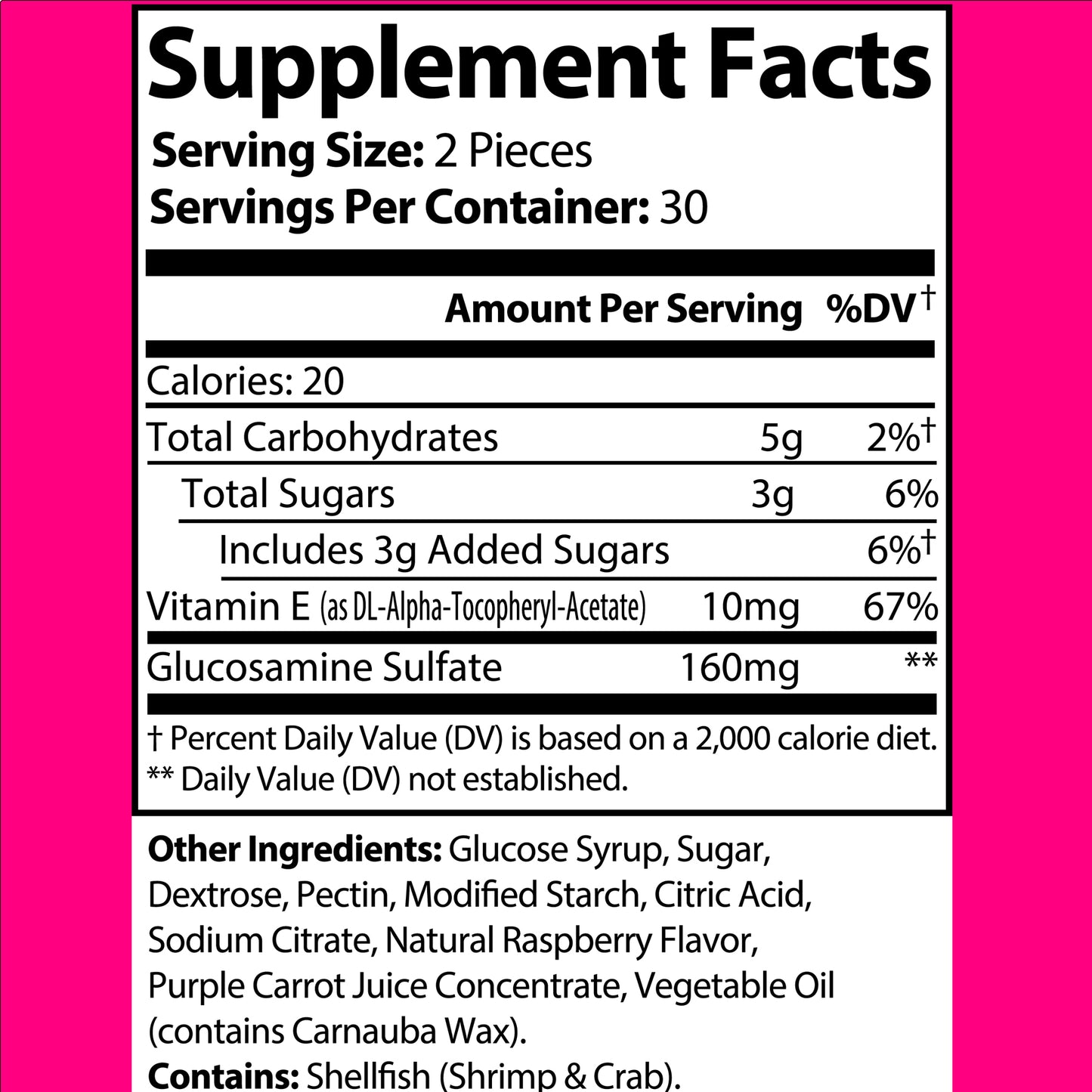 Joint Support Gummies (Adult)