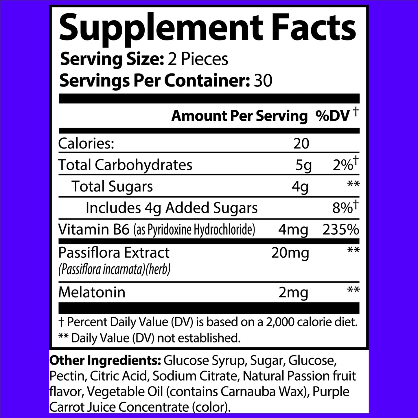Sleep Well Gummies (Adult)