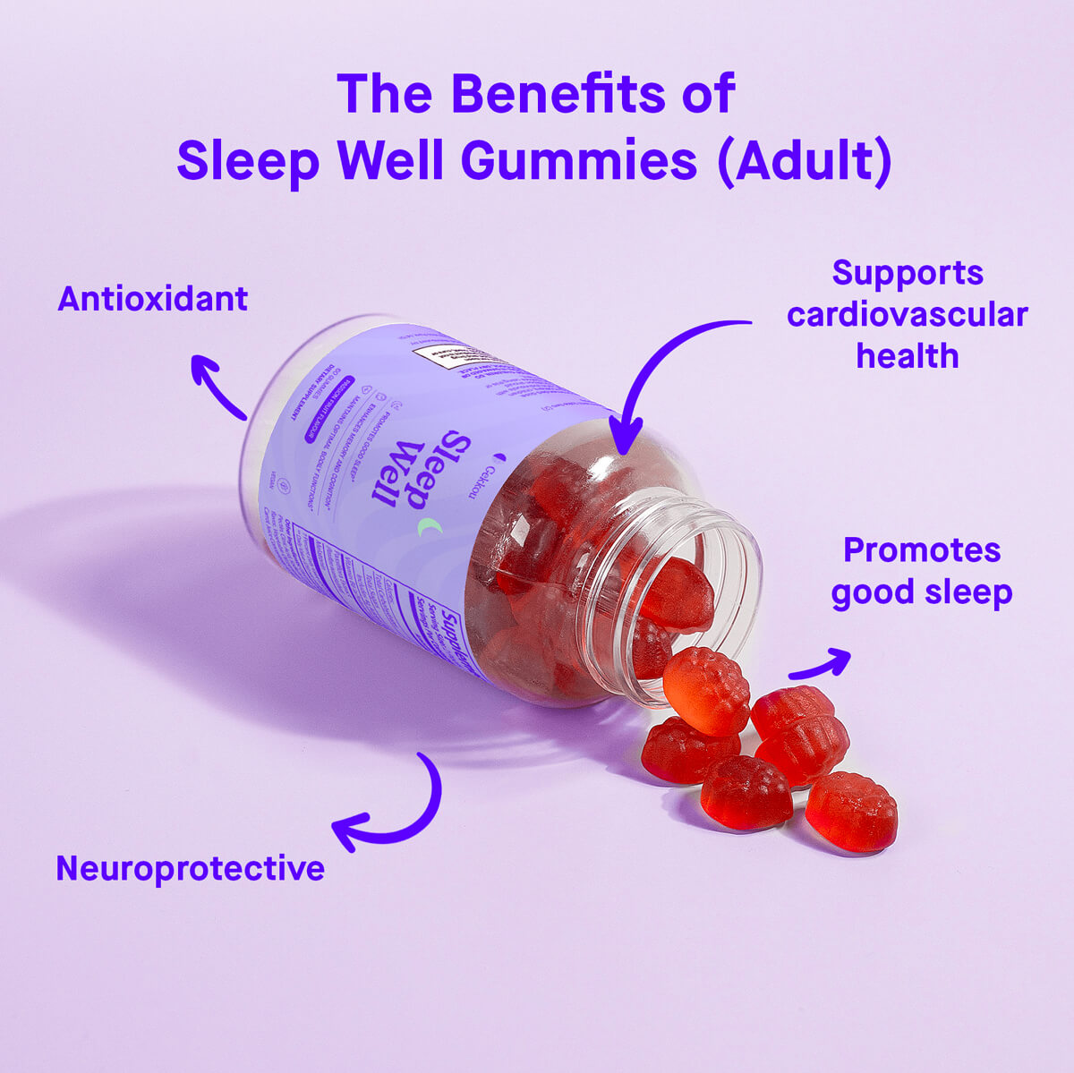 Sleep Well Gummies (Adult)
