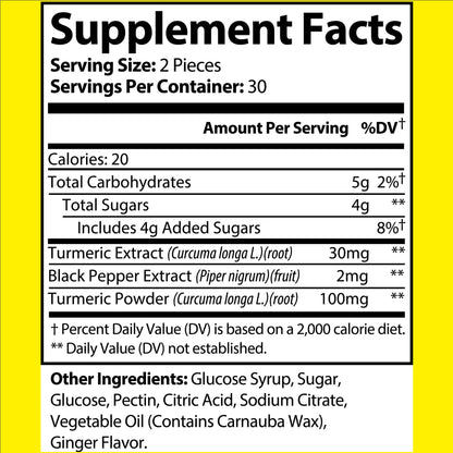 Turmeric Gummies - Gekkou - health